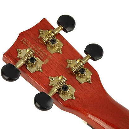 Mahalo MH2LTWR – Set ukulele concert stângaci, finisaj roșu transparent, cu husă