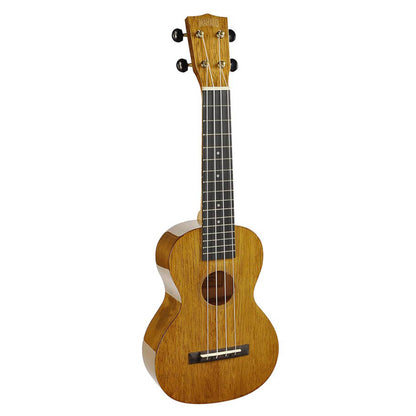 Mahalo MH2WVNA – Set ukulele concert, gât larg 40 mm, finisaj natur vintage, cu husă