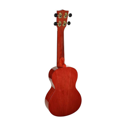 Mahalo MH2TWR – Set ukulele concert, finisaj roșu transparent (Wine Red), cu husă