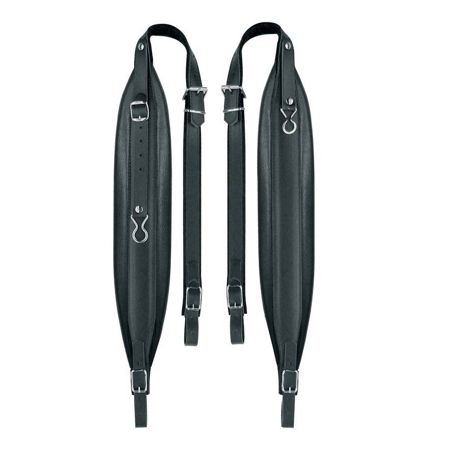 Boston 80LLS Curele pentru acordeon, pereche, 96–120 bași, piele