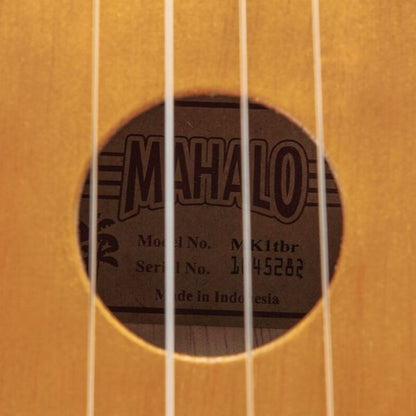 Mahalo MK1TBR Pro – Set ukulele sopran, maro transparent, cu accesorii complete