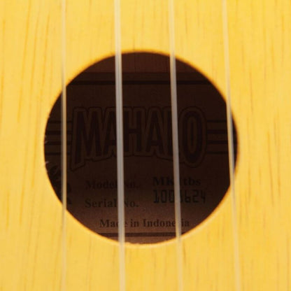 Mahalo MK1TBS – Set ukulele sopran Kahiko Series, caramel transparent natur, cu husă și 3 pene