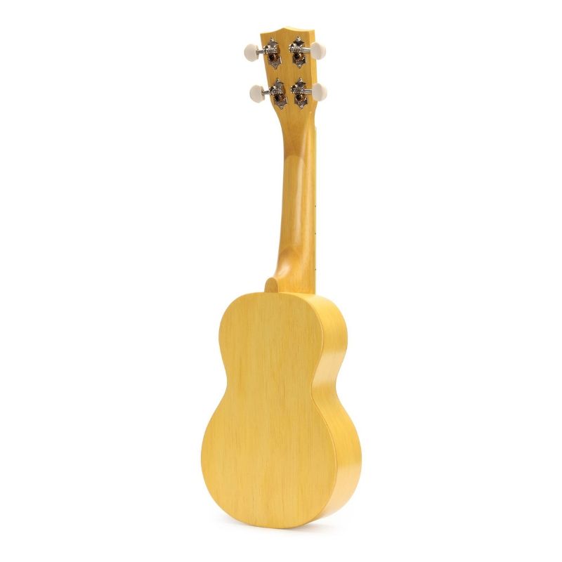 Mahalo MK1TBS – Set ukulele sopran Kahiko Series, caramel transparent natur, cu husă și 3 pene