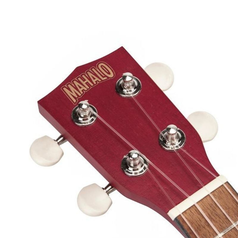Mahalo MK1TRD Pro – Set ukulele sopran, roșu transparent, cu accesorii complete