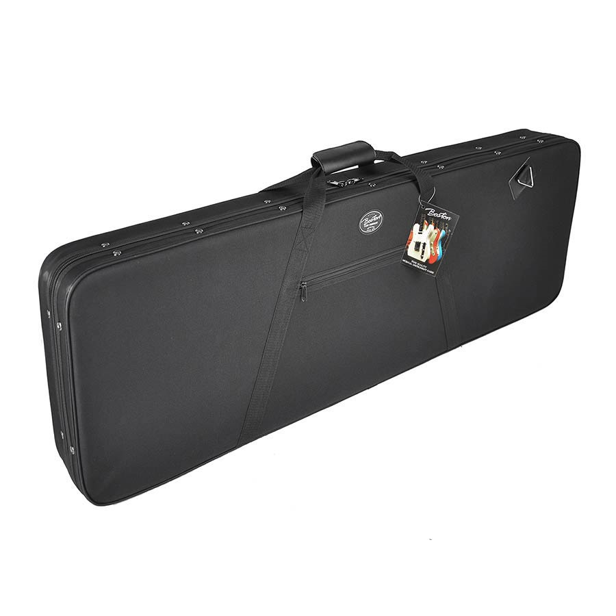 Boston CEB250 Husă softcase chitară bas, căptușeală polistiren, buzunar, curea