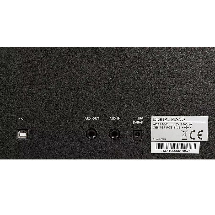 Medeli DP260BK Pian Digital, 88 clape grele, negru