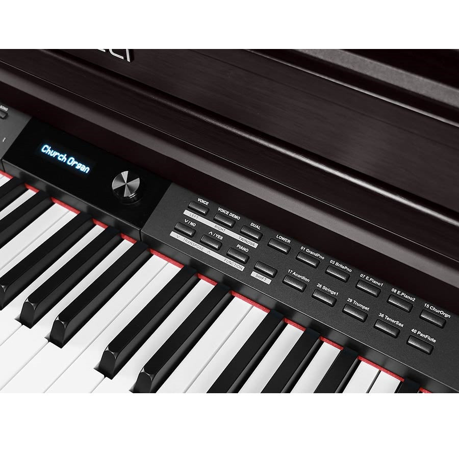 Medeli DP460KRW Pian digital, 88 clape grele (K8), Forte Series, Rosewood
