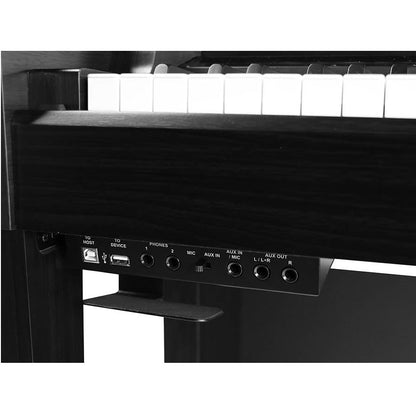 Medeli DP650KBK Pian digital, 88 clape grele (K8), Forte Series, Negru satinat