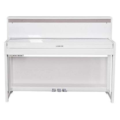 Medeli DP650KWGW Pian digital profesional, claviatură din lemn (G3PW), Glossy White