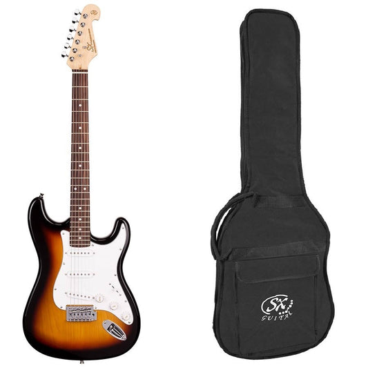 SX ED13TS Chitară electrică Stratocaster, sunburst