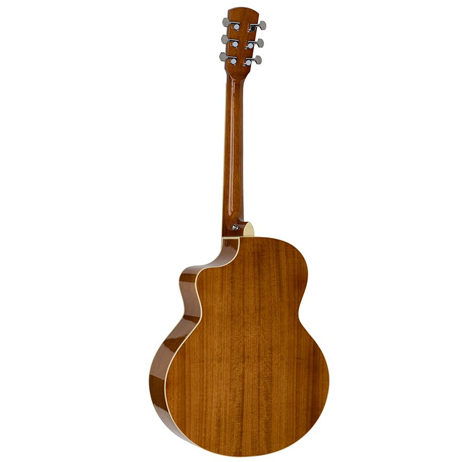 Nashville GOF110NT Chitară acustică cu gaură de rezonanță offset, natur lucios