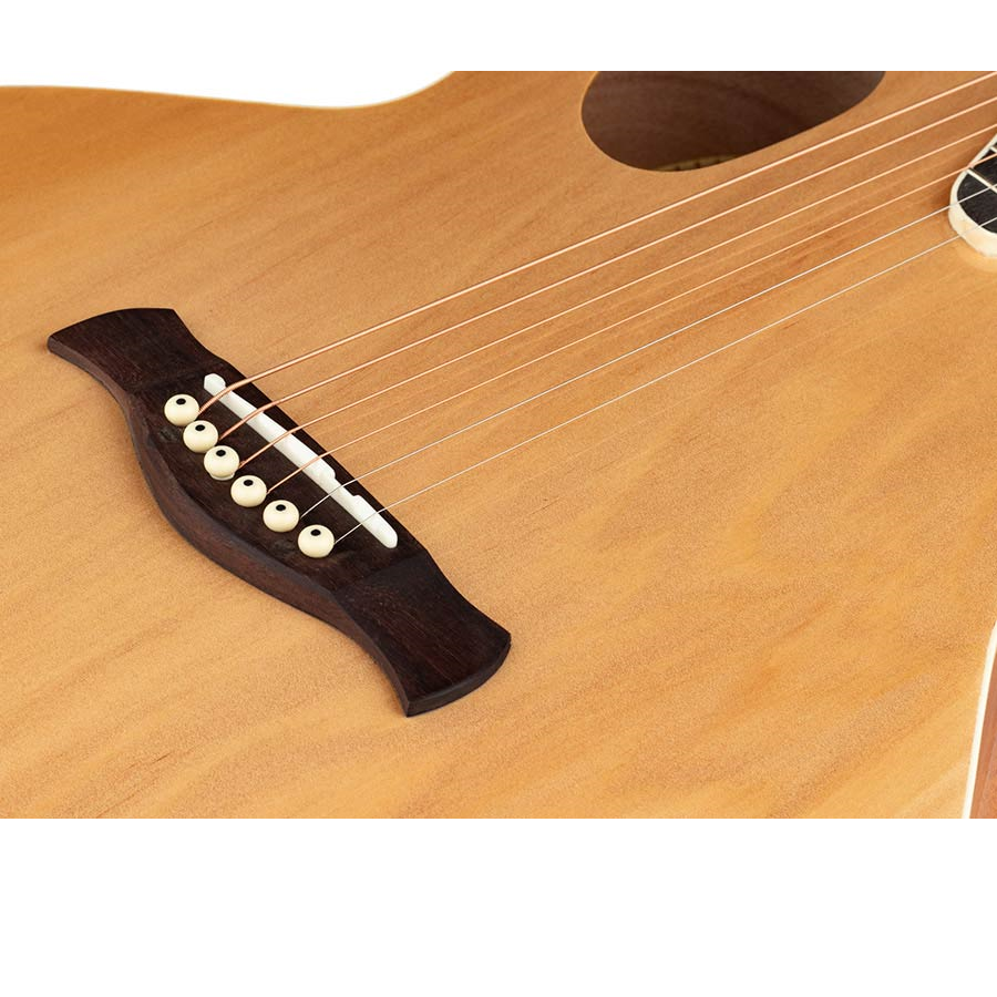 Nashville GOF110NT Chitară acustică cu gaură de rezonanță offset, natur lucios