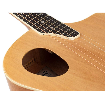 Nashville GOF110NT Chitară acustică cu gaură de rezonanță offset, natur lucios