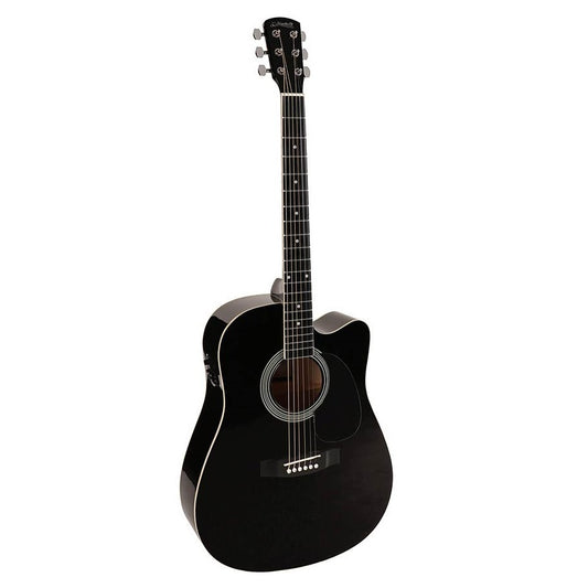 Nashville GSD60CEBK Chitară Electro-Acustică, Negru