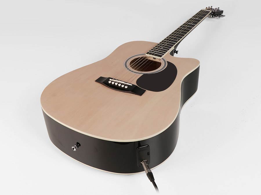 Nashville GSD60CENT Chitară Electro-Acustică, Natur