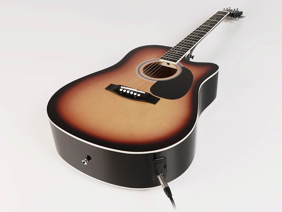 Nashville GSD60CESB Chitară Electro-Acustică, Sunburst