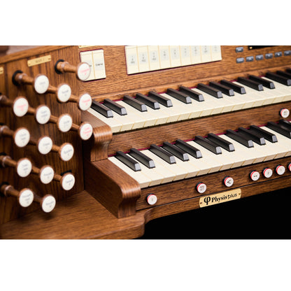Viscount Opera 250 – Orga de biserică digitală cu două claviaturi, pedalier cu 32 de note, 33 de registre + 5 voci orchestrale, Physis Plus