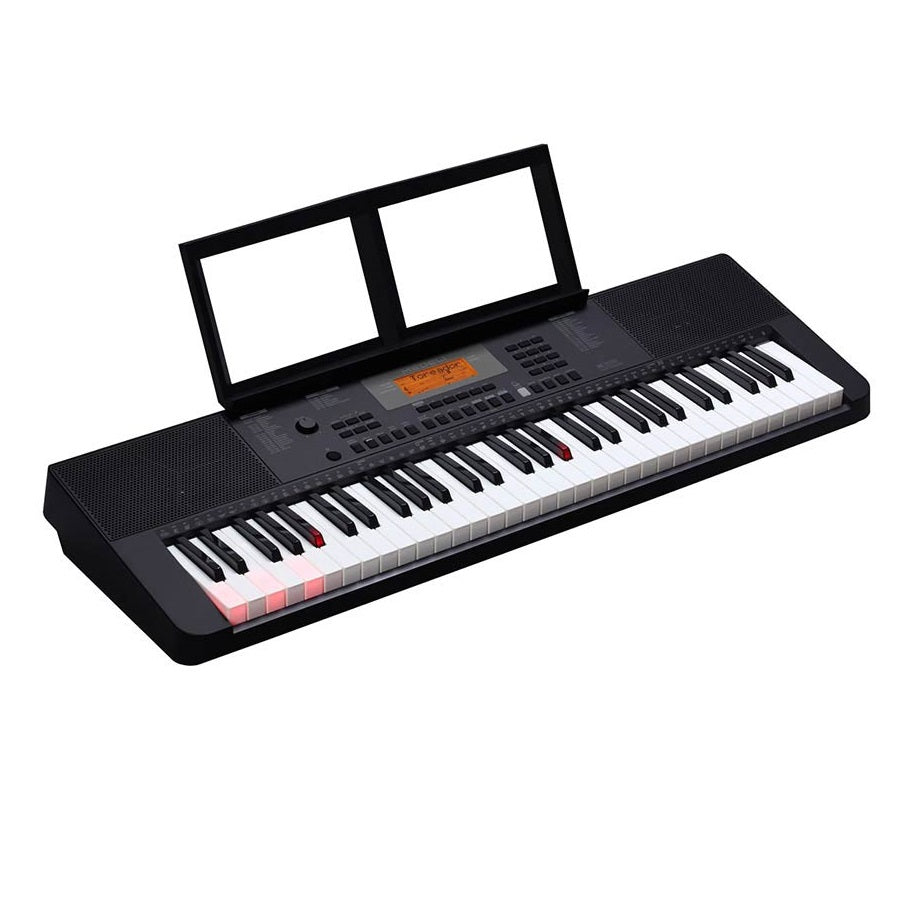 Set orgă Medeli IK200 cu căști, scaun și stativ, 61 clape dinamice, 585 tonuri, 202 ritmuri, USB-MIDI, intrare microfon