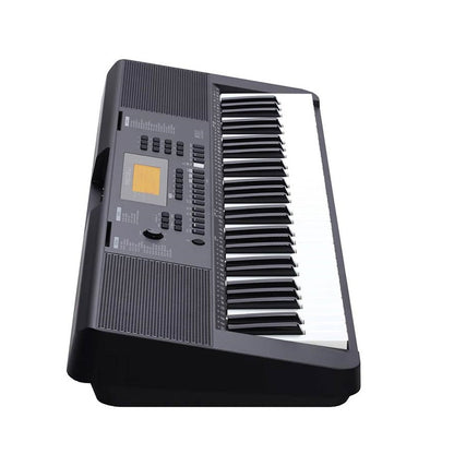 Set orgă Medeli IK200 cu căști, scaun și stativ, 61 clape dinamice, 585 tonuri, 202 ritmuri, USB-MIDI, intrare microfon