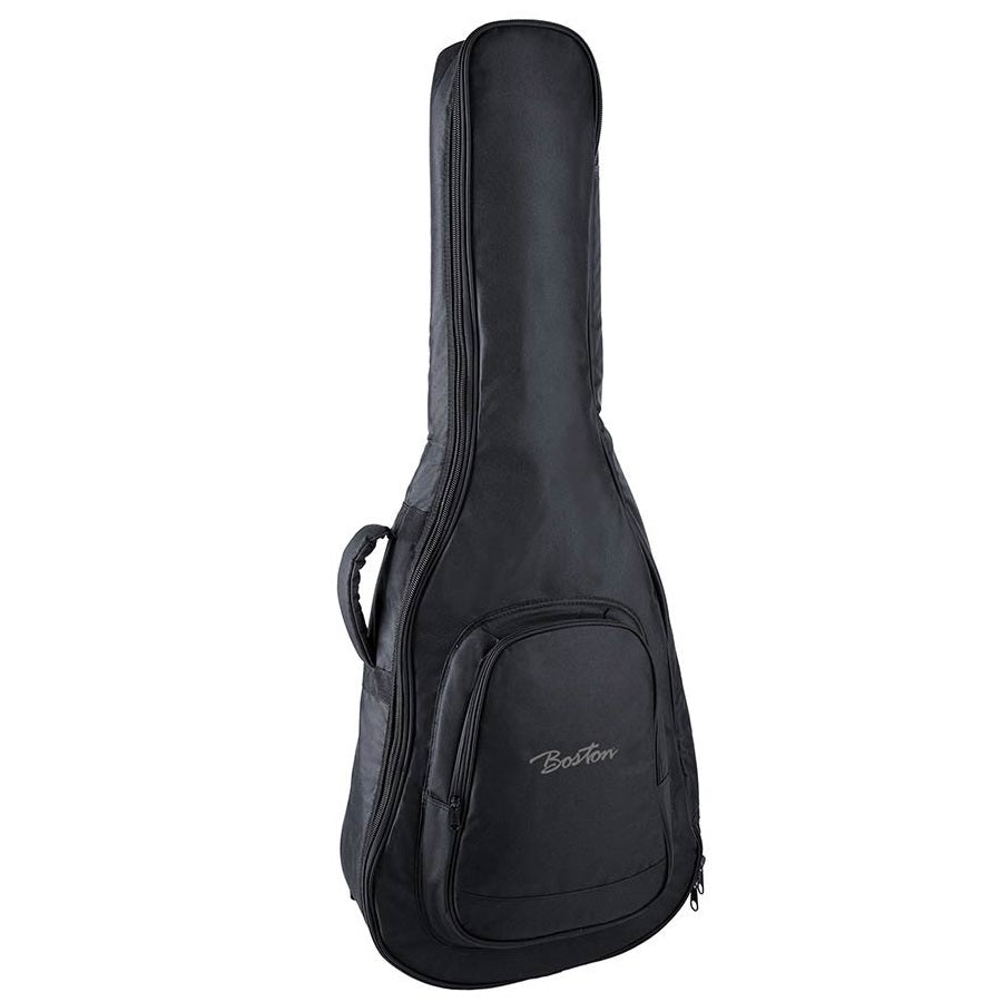 Boston K10342 Husă pentru chitară clasică 3/4, căptușeală 10 mm, Cordura, neagră