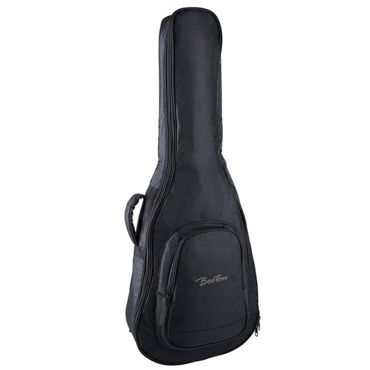 Boston K10342 Husă pentru chitară clasică 3/4, căptușeală 10 mm, Cordura, neagră