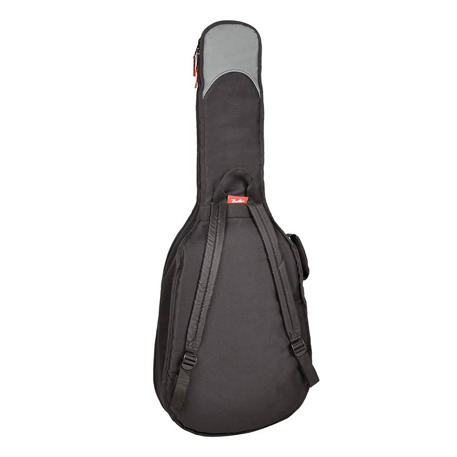 Boston K15BG Husă Super Packer pentru chitară clasică, căptușeală 15 mm, negru/gri