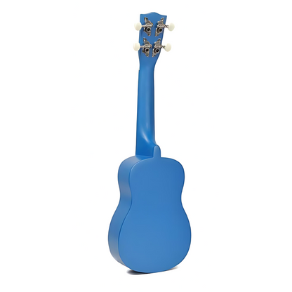 Korala UKS15BU – Set ukulele sopran, 3 pene, albastru mat (fără husă)