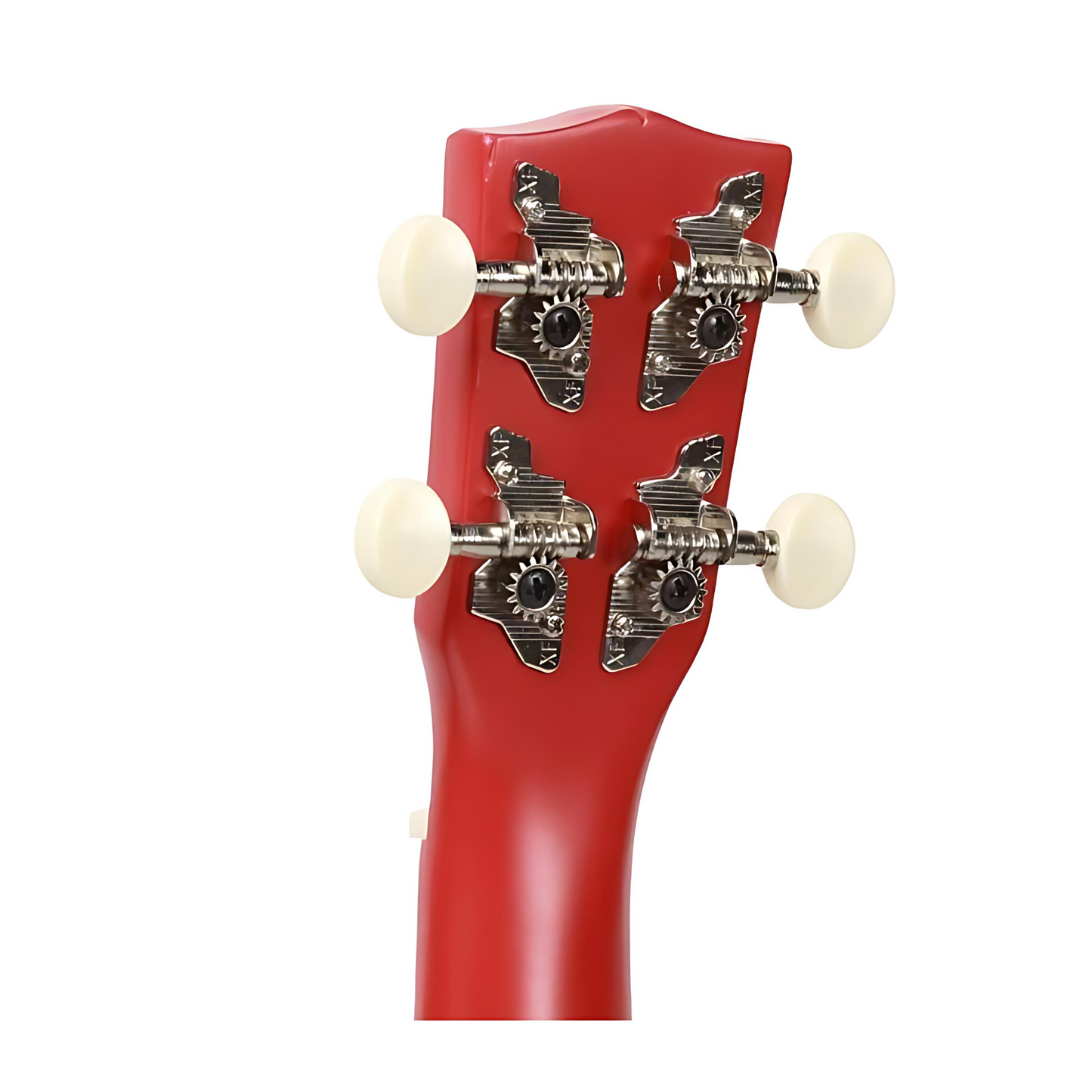 Korala UKS15RD – Set ukulele sopran, 3 pene, roșu mat (fără husă)