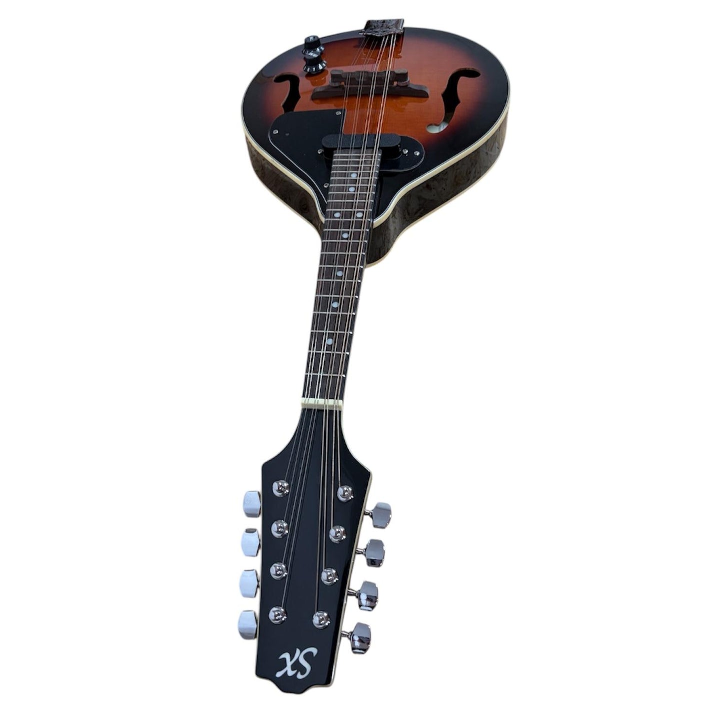 SX MD30VTVS Mandolină electro-acustică, 8 corzi, husa