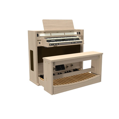 Viscount Maestro 40 – Orga de biserică digitală cu 2 claviaturi, pedalier cu 32 de note, 34 de registre + 4 voci orchestrale, Physis Plus