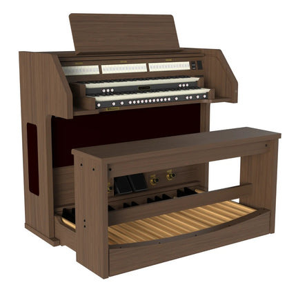 Viscount Maestro 45 – Orga de biserică digitală cu 2 claviaturi, pedalier cu 32 de note, 34 de registre + 4 voci orchestrale, Physis Plus