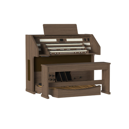 Viscount Maestro 65 – Orga de biserică digitală cu 3 claviaturi, pedalier cu 32 de note, 51 de registre + 4 voci orchestrale, Physis Plus