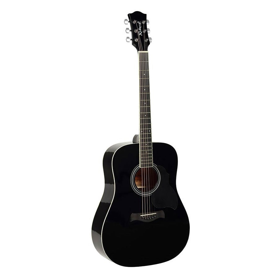 Richwood RD12BK Artist Chitară acustică dreadnought, negru