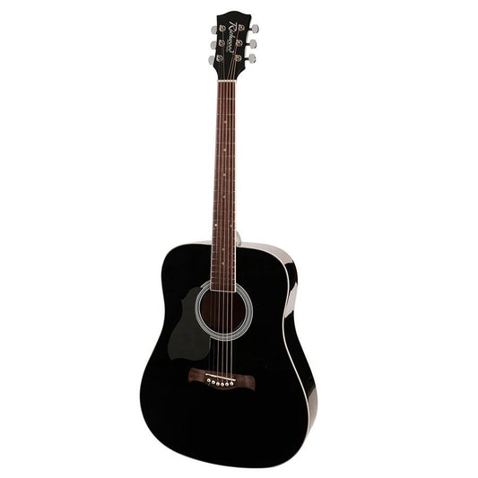 Richwood RD12LBK Artist Chitară acustică dreadnought stângaci