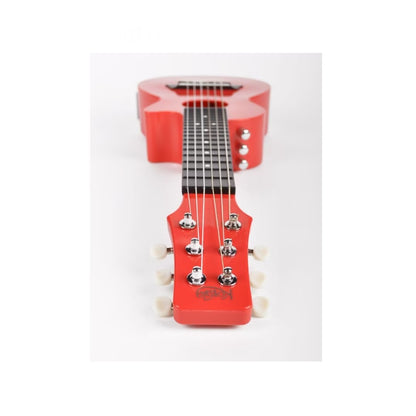 Korala PUG40ERD – Set ukulele electric (guitarlele), policarbonat, roșu, 69 cm, cu 3 pene