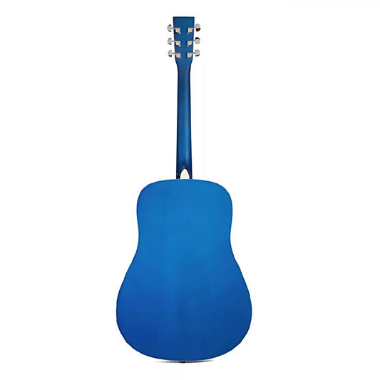 SX SD104GBUS Chitară acustică, albastru sunburst, lucios