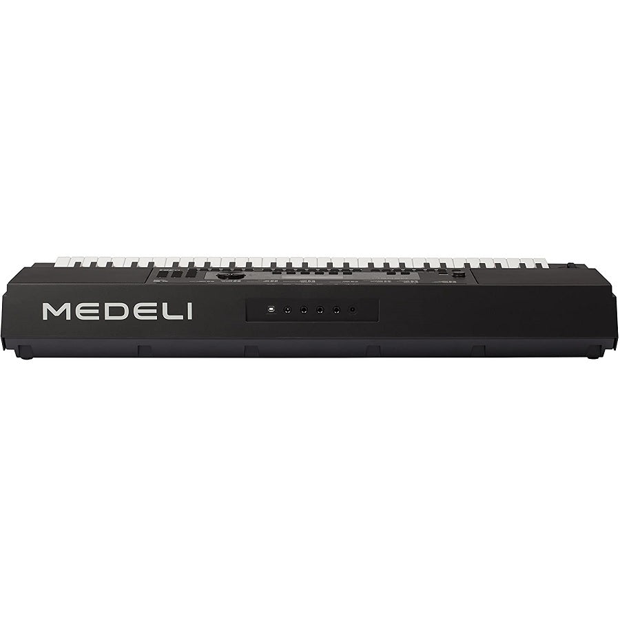 Medeli M361 Set orgă cu căști, scaun și stativ 61 clape dinamice, 653 sunete, USB și intrare microfon