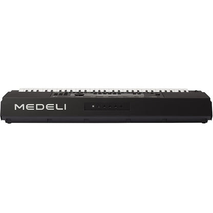 Medeli M361 Set orgă cu căști, scaun și stativ 61 clape dinamice, 653 sunete, USB și intrare microfon