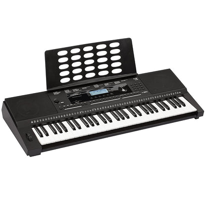 Medeli M361 Set orgă cu căști, scaun și stativ 61 clape dinamice, 653 sunete, USB și intrare microfon