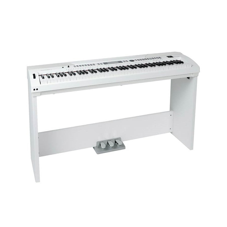 Medeli SP4200WH + ST430,Set pian digital, alb, 88 clape grele, 600 sunete, 230 stiluri, USB
