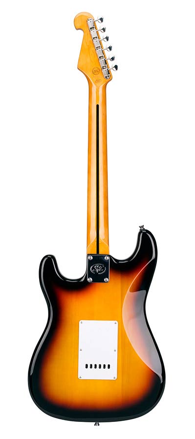 SX SST623TS Chitară electrică, 62 Vintage Style, sunburst, husă