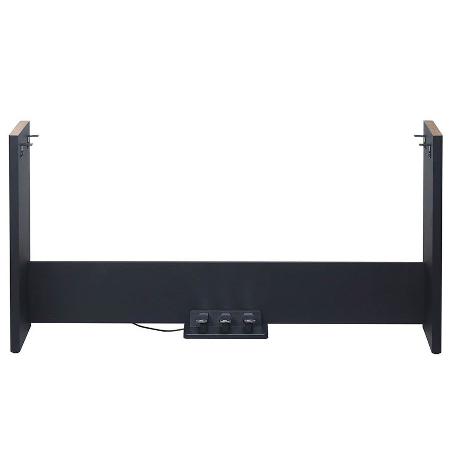 Medeli ST450BK Stand din lemn pentru pian digital SPC120, SPC220 și SPA500, cu 3 pedale, negru