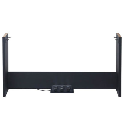 Medeli ST450BK Stand din lemn pentru pian digital SPC120, SPC220 și SPA500, cu 3 pedale, negru