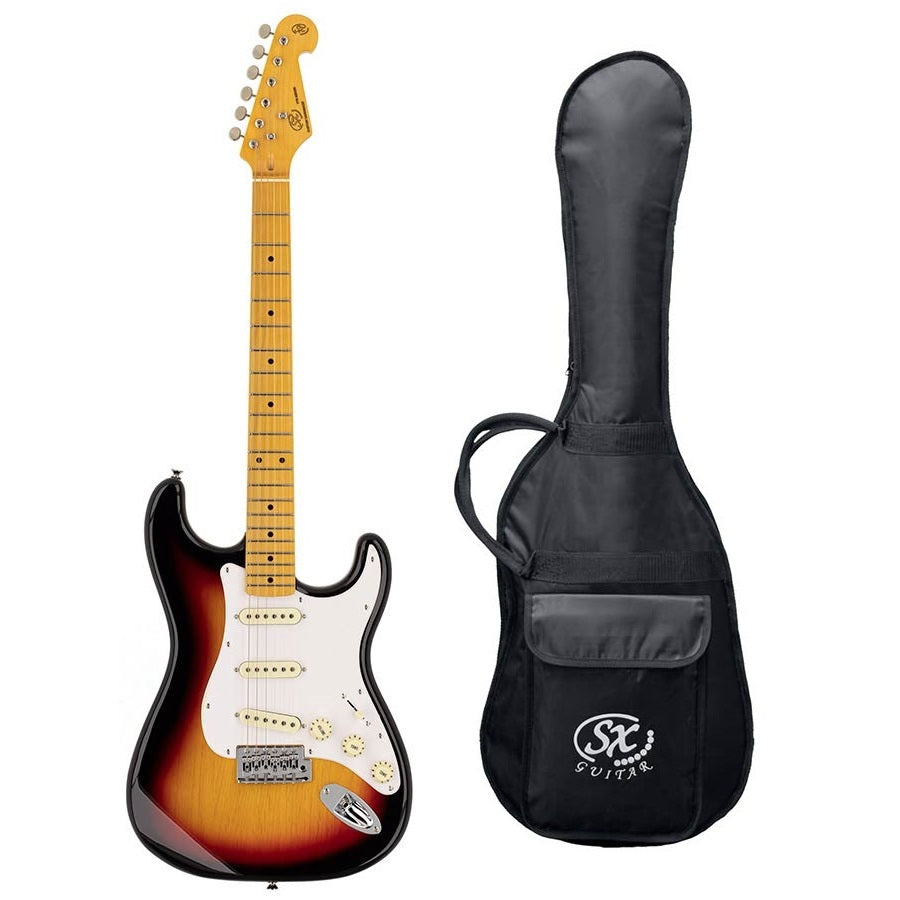 SX SST573TS Chitară electrică Retro, 3 tone sunburst