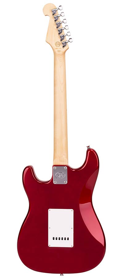 SX ED1CAR Chitară electrică Stratocaster, roșu