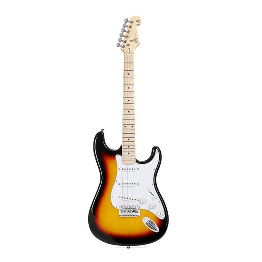 SX SEM13TS Chitară electrică, Sunburst, husă, cablu