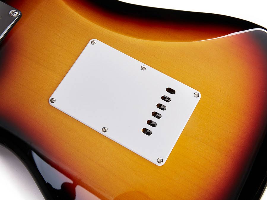 SX SEM13TS Chitară electrică, Sunburst, husă, cablu