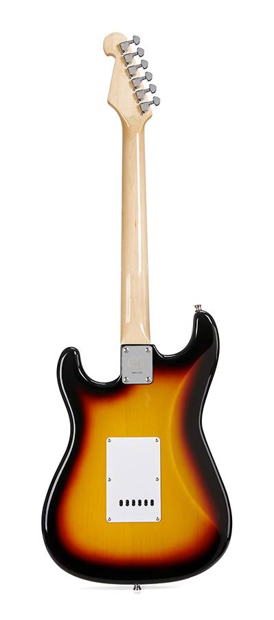 SX SEM13TS Chitară electrică, Sunburst, husă, cablu