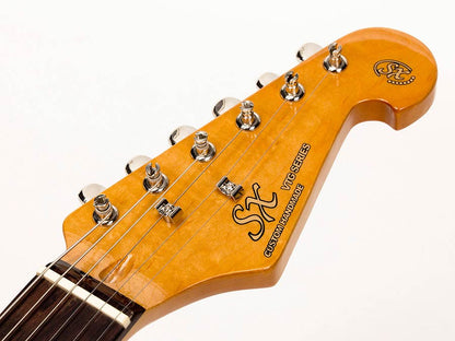 SX SST623TS Chitară electrică, 62 Vintage Style, sunburst, husă