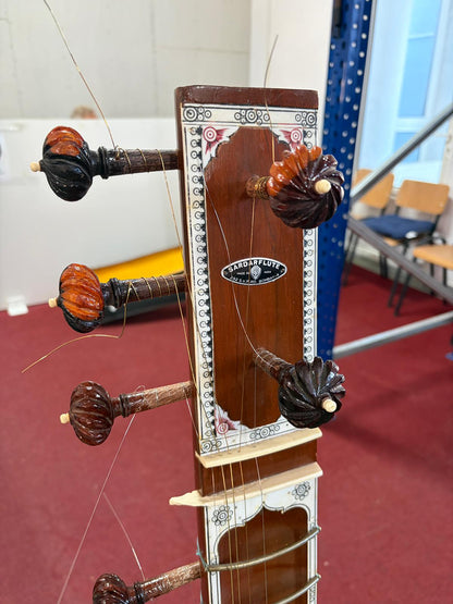 Sitar, Szitár Instrument de Colecție, Made in India, cutie, stare bună